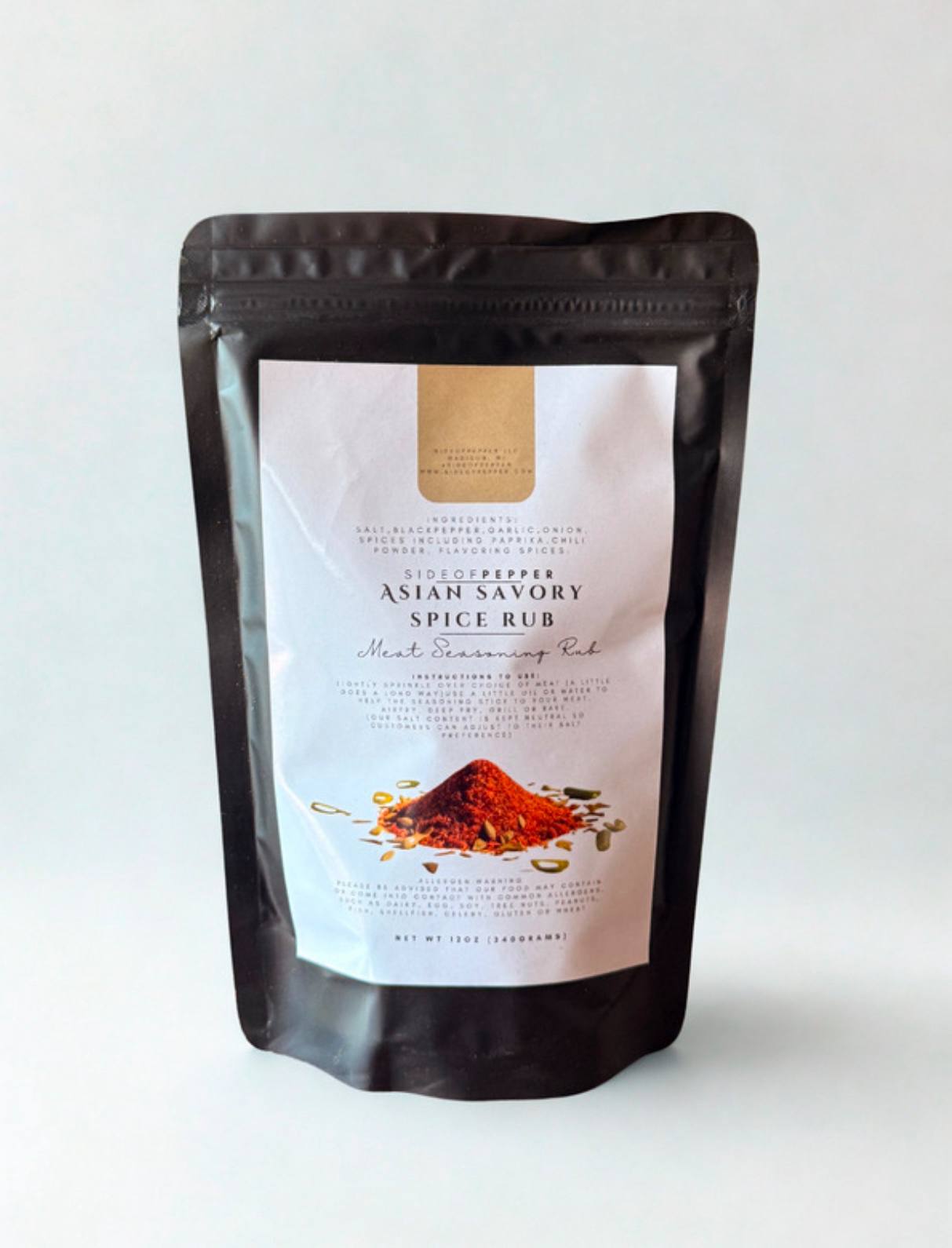 Asian Savory Rub (click to select options)