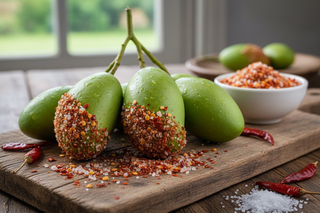 Chili Salt Fruit Dip